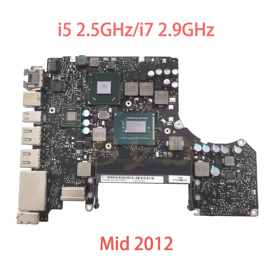 Оригинальная материнская плата A1278 для MacBook Pro 13 &quot i5 2 5 ГГц/i7 9 ГГц 820-3115-B 2008-2012 лет |