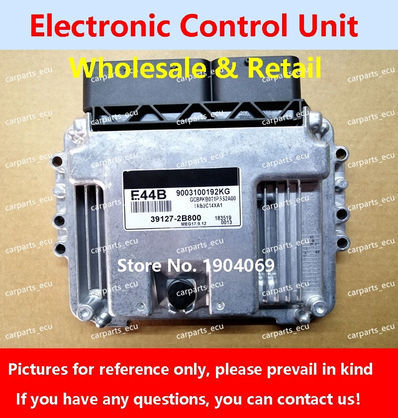 Для Hyundai Elantra MEG17.9.12 компьютерная плата двигателя автомобиля/ECU/39112-29114 HHC/39127-2B800