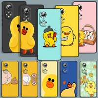 ittle yellow duck phone case for huawei honor 7a 7c 7s 8 8a 8c 8x 9 9a 9c 9x 9s pro prime max lite black luxury back funda cover