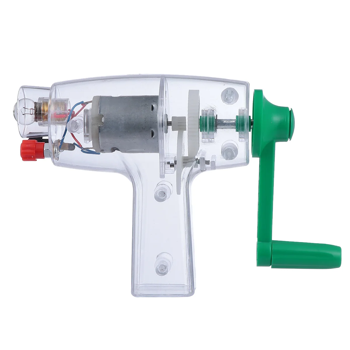 

DIY Hand Crank Generator DIY Electricity Generator Experimental Scientific Toys Gifts for Children Education Students School