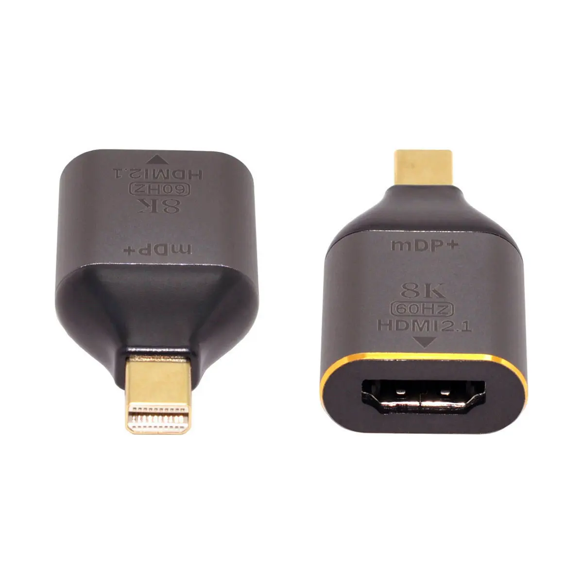 

Xiwai Chenyang Mini DisplayPort 1.4 Source to HDTV 2.0 Display 8K 60hz UHD 4K Mini-DP to HDTV Male Monitor Adapter Connector