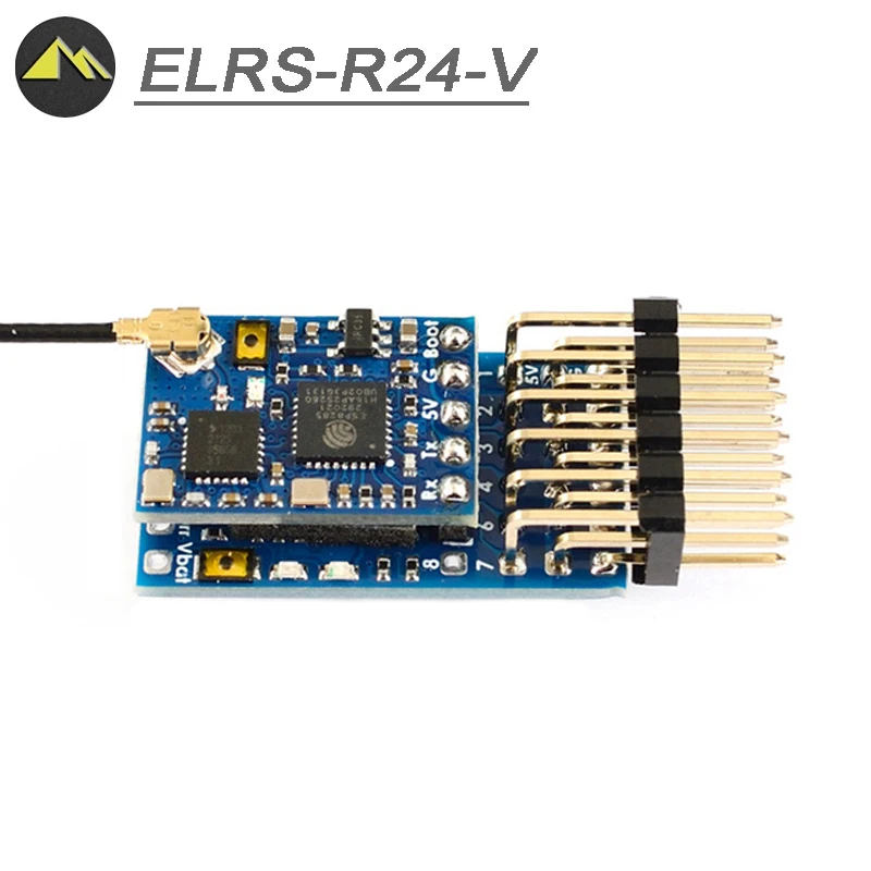 

MATEK Mateksys ExpressLRS ELRS 2.4GHz ELRS-R24-V 7CH PWM Outputs Vario Receiver Suitable for RC FPV Gliders Fixed-Wings Drones