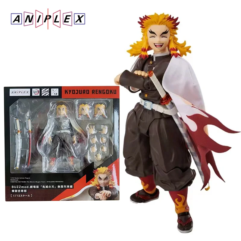 

100% в наличии оригинальный ANIPLEX BUZZmod, деталь убийцы демонов, коллекция аниме, фигурки, модельные игрушки