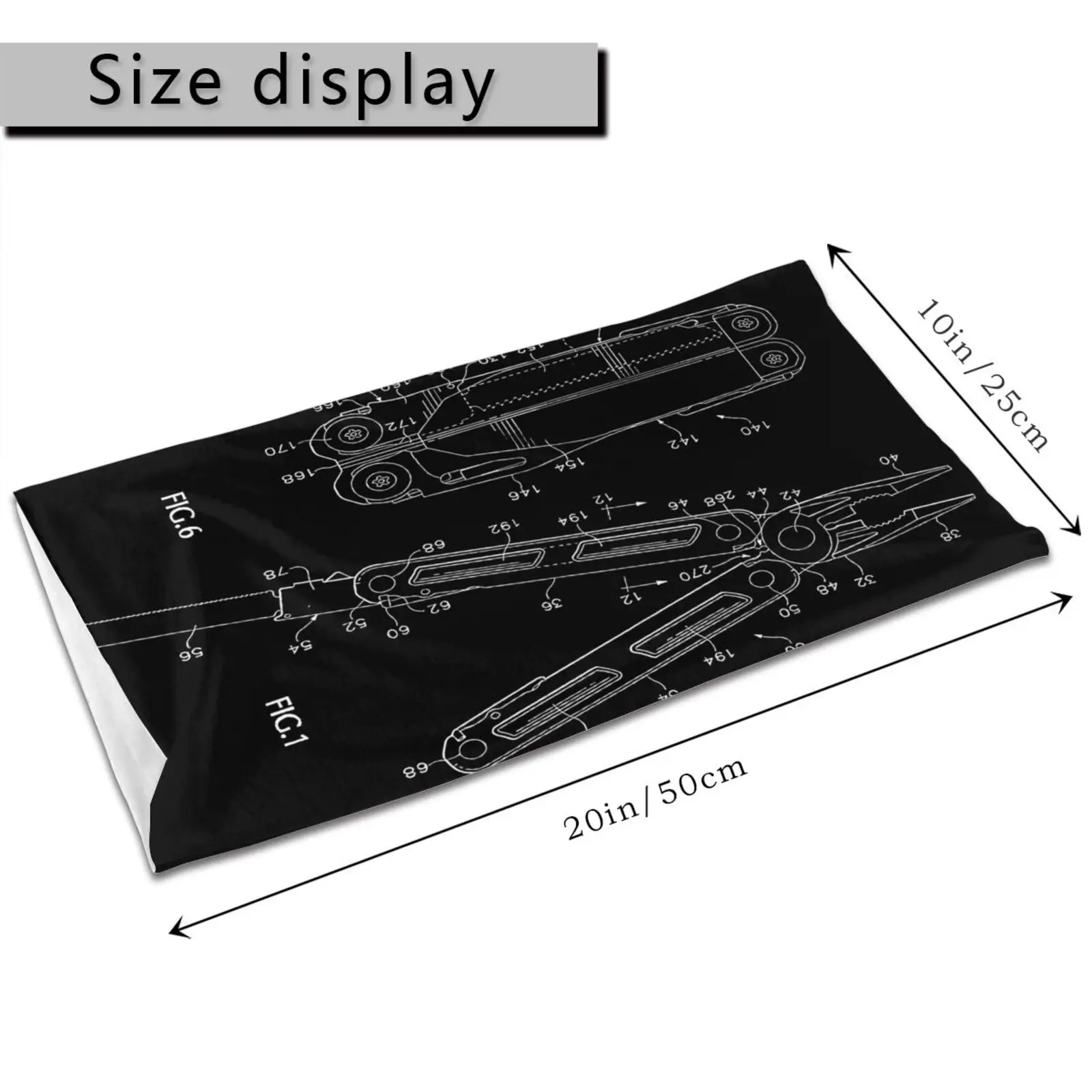 Многофункциональная запатентованная Мужская бандана Leatherman маска для мужчин