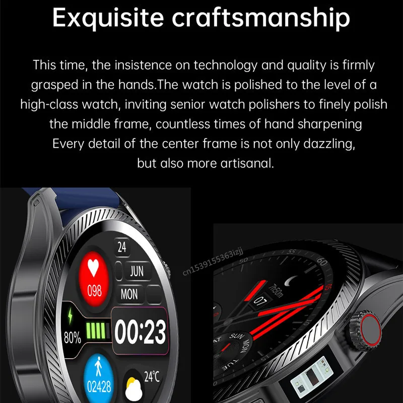 Smart Watch X5 Men Women Fingertip Blood Pressure Heart Rate Temperature Health Monitoring Sport Smartwatch