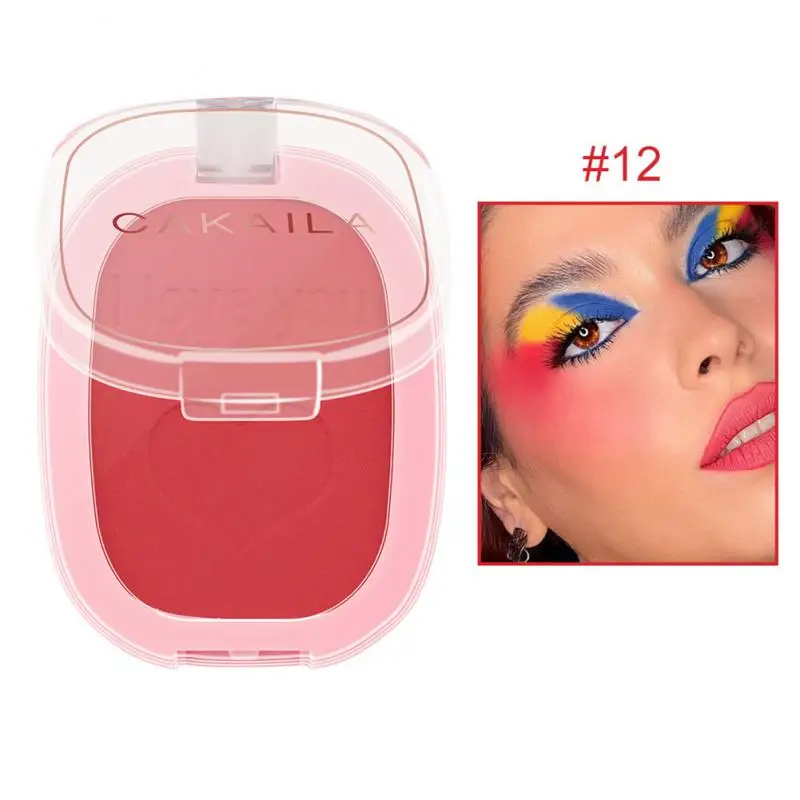 

12 Colors Face Blush Cheek Contour Blush Cosmetics Blusher Cream Makeup Rouge Cheek Tint Blush Peach Cream Makeup Blush Palette