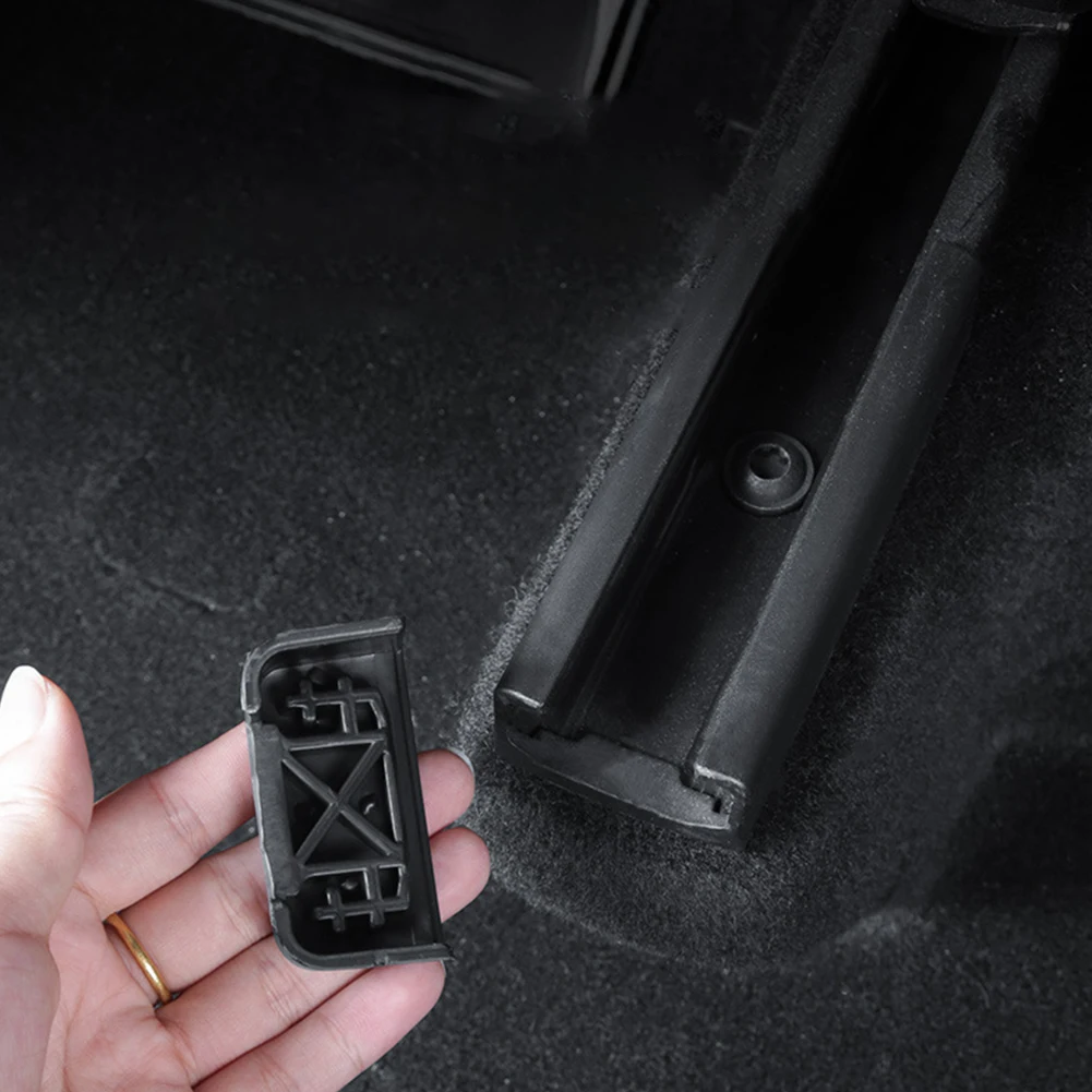 

4PCS For Tesla Model 3/Y 2021-2023 Protective Covers Seat Rail Anti-kick Plug Brand New And High Quality Interior Accessories