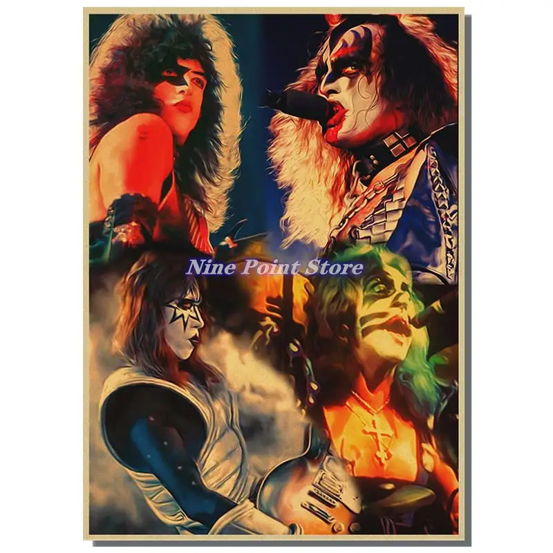 

Классический постер группы Kiss
