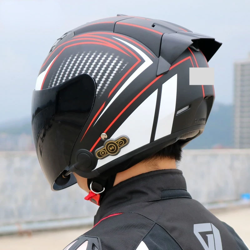 Motorcycle helmet Bluetooth Helmet Helmet Men's smart helmet 3000MA long endurance motorcycle accessories enlarge