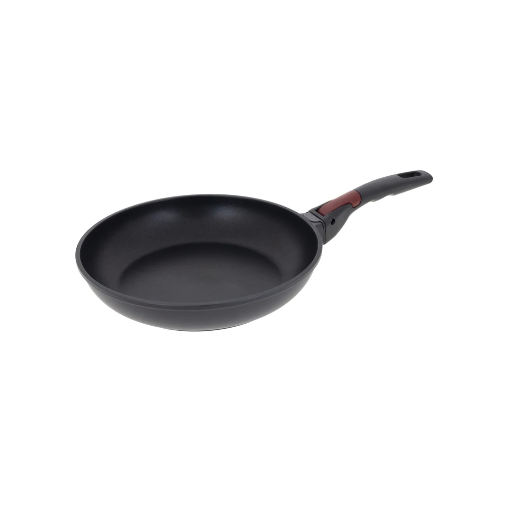 Сковорода-вок с антипригарным покрытием съёмной ручкой без крышки 28 см NADOBA серия