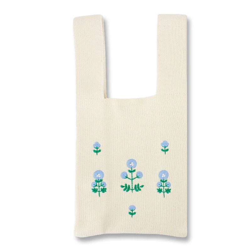 

Модная женская сумка-тоут в Корейском стиле Хина с цветочной вышивкой ручной работы, женская сумка через плечо