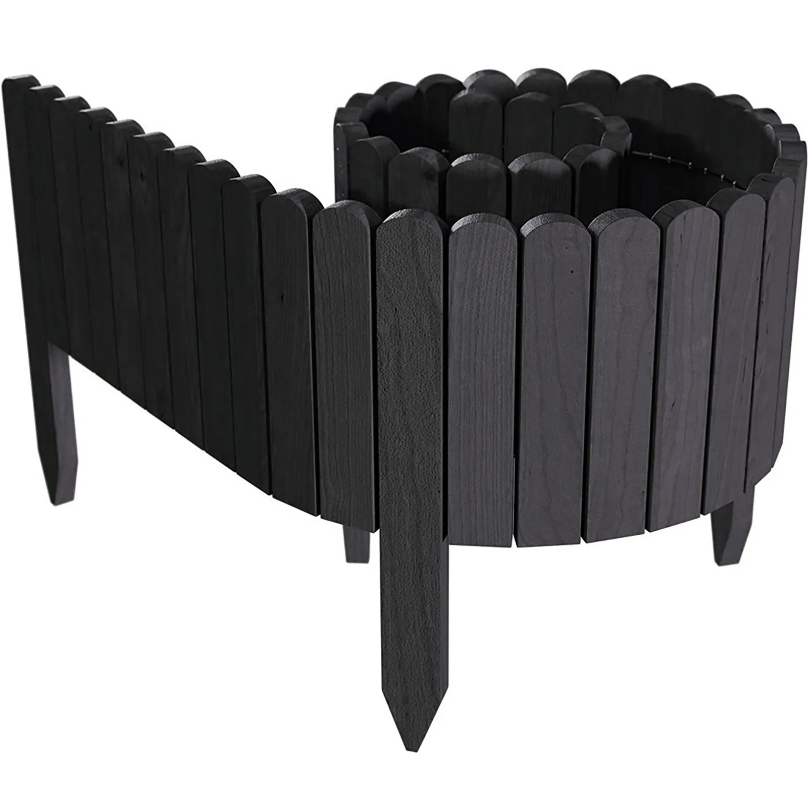 

Fence Easy Log Plug-in Border as Roll