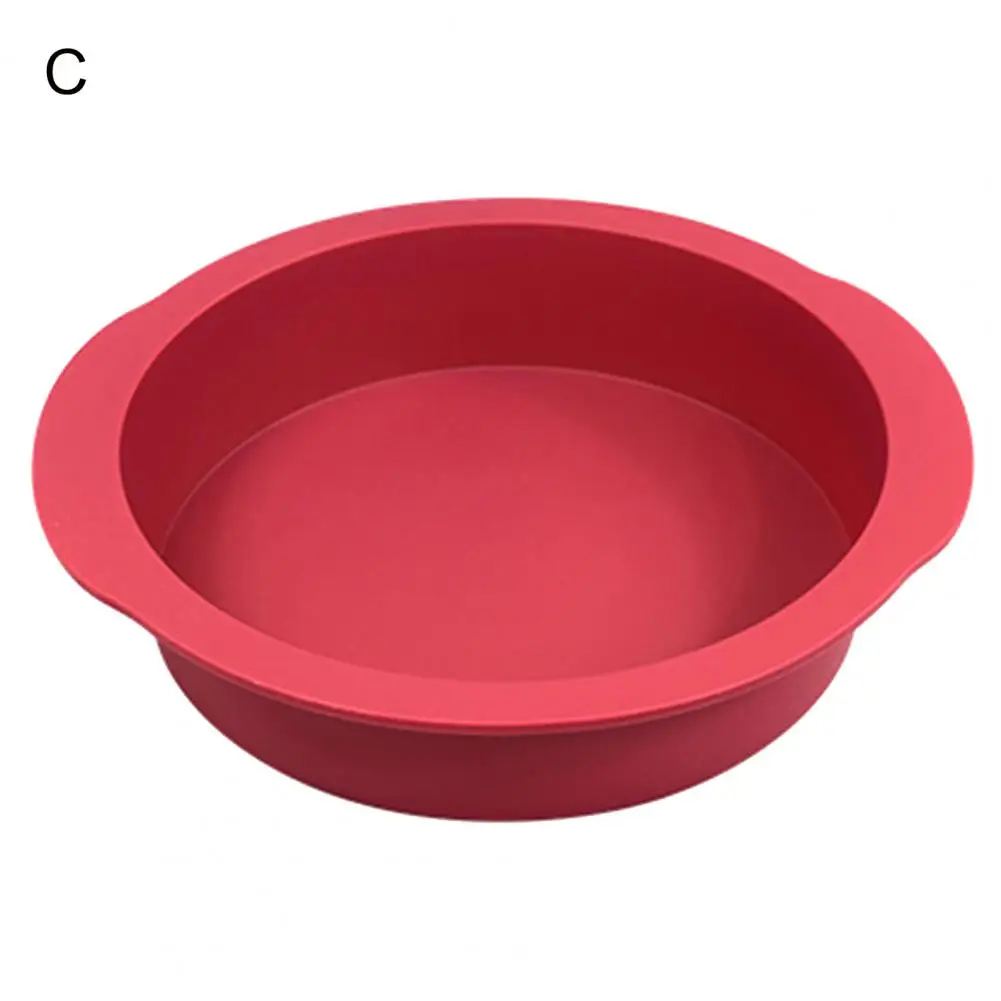 

Cake Mold Premium Non-stick Silicone Round Cake Molds Easy Release Reusable Baking Tools for Mousse Mooncakes More Cake Baking
