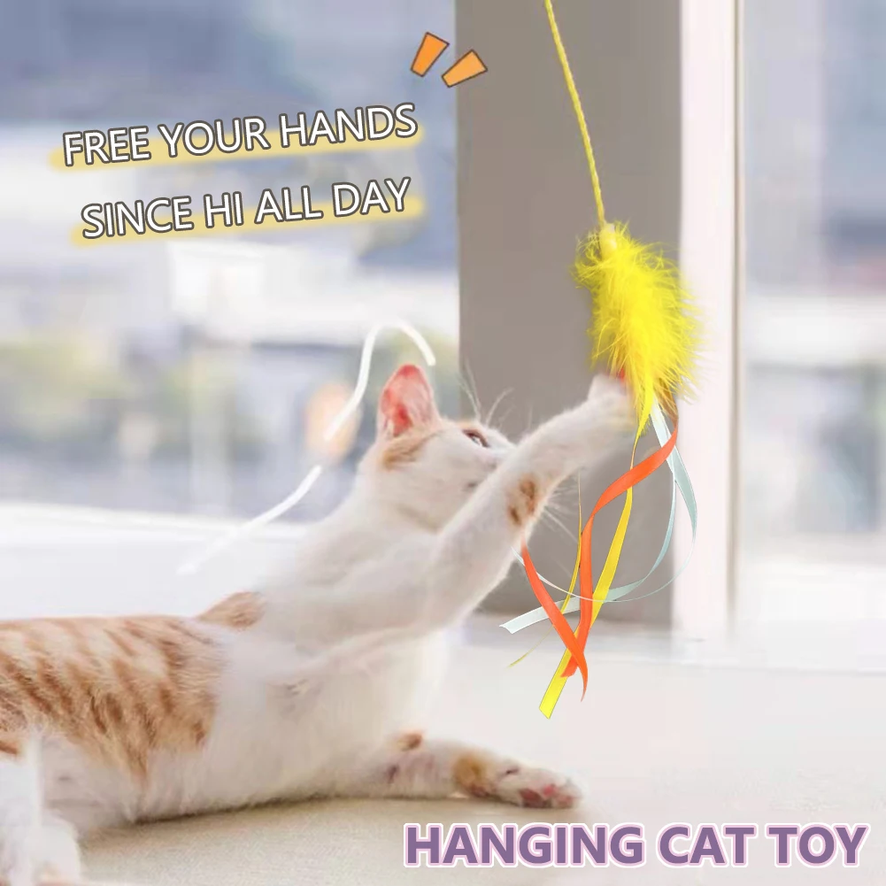 

Выдвижная игрушка для кошек, палка для игр с подвесной дверью, веревка для кошек, компьютерная мышь, аксессуары для домашних животных