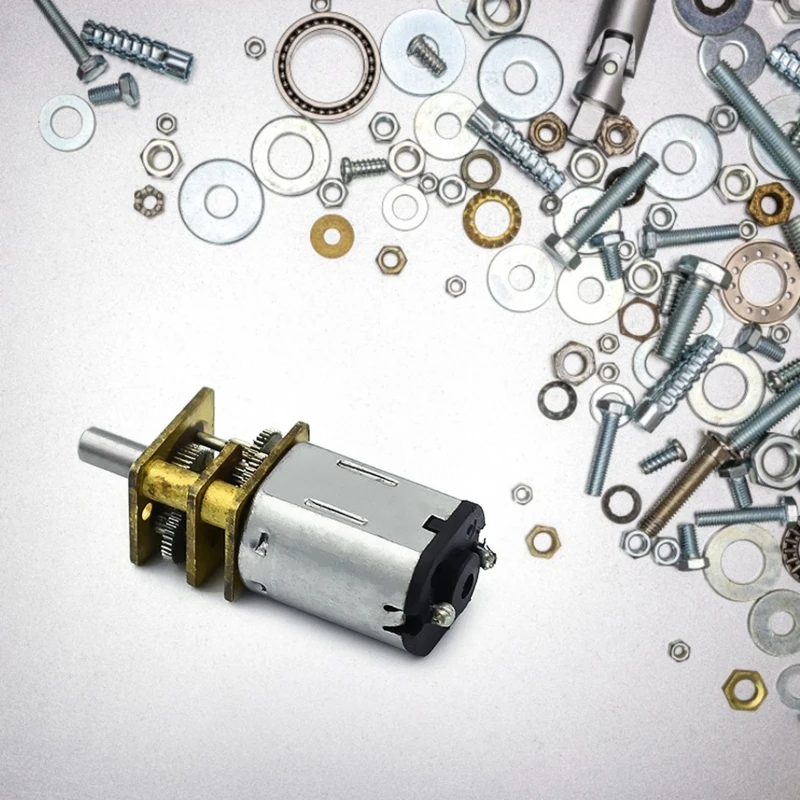 

Speed Reduction Motor for DIY RCCars 310 RPM Gear Motor Replace for w/ Metal Gea Dropship