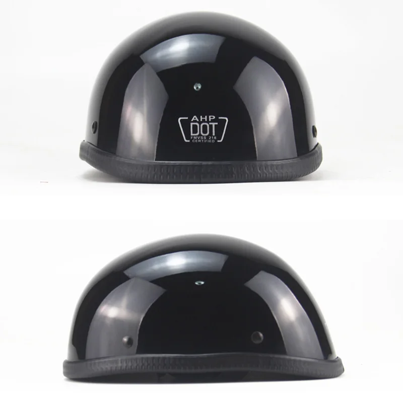 1 шлем мотоциклетный с открытым лицом защитный в стиле ретро горошек