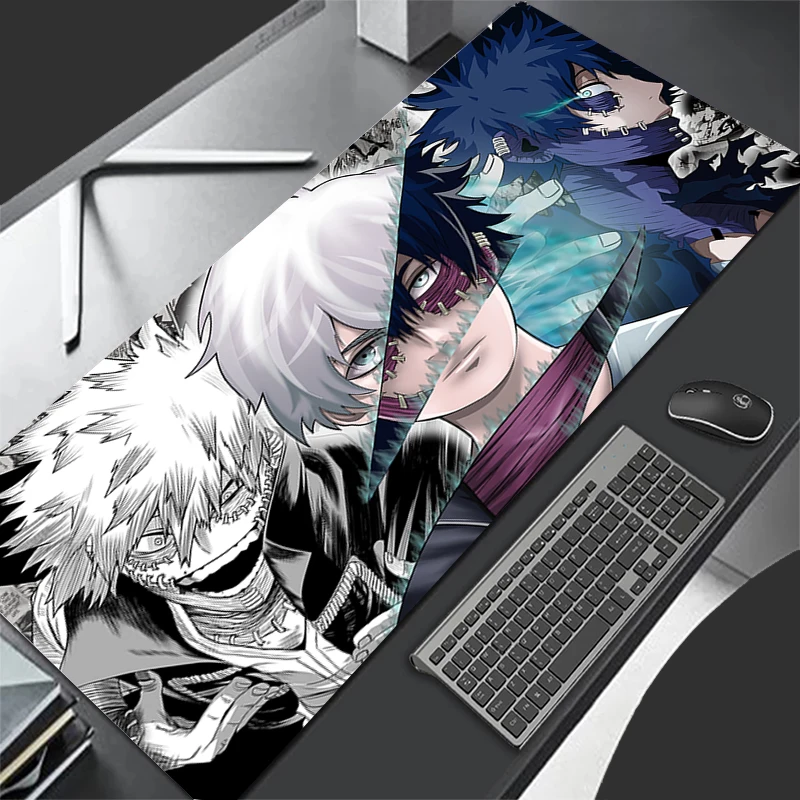 

Anime My Hero Academia Keyboard Accessories Mouse Pad XXL Computer Extended Rubber Mousepad Laptop Office Cabinet Large Desk Mat