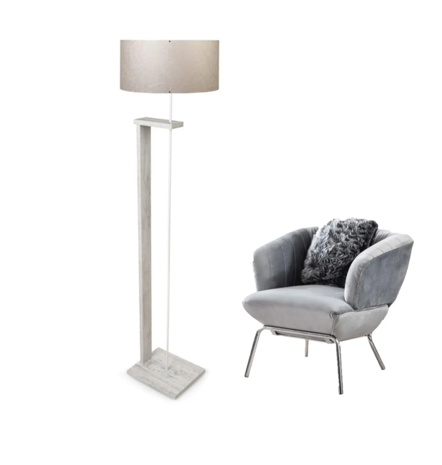 

Art Pi Decorative Wooden-Bodied Floor Lamp AAG-2142