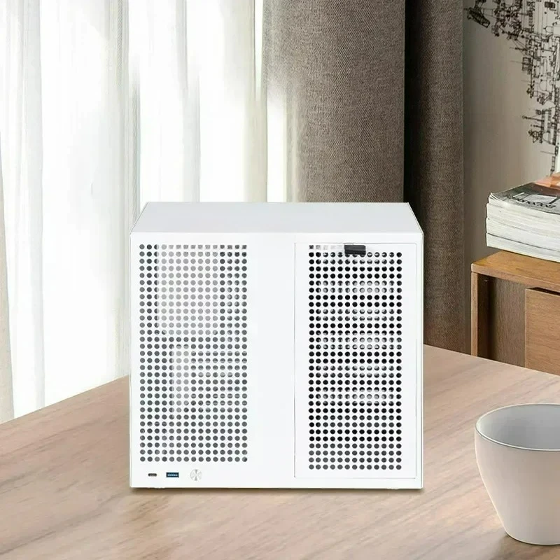 Фото 8-полосный NAS-шасси Sagittarius с щитом, блок питания ATX, PCIe полной высоты MATX, хранилище Qunhui AIO, UNRAID D162 №5
