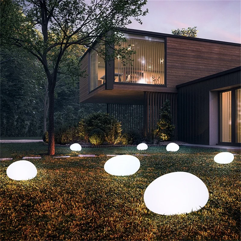 86LIGHT Outdoor Lawn Lights Modern Creative Stones Garden Lamp LED Waterproof IP65 Decorative for Home