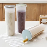 multifunction spaghetti box cutlery noodle storage box chopsticks boxes food canister for kitchen containers organizer storage