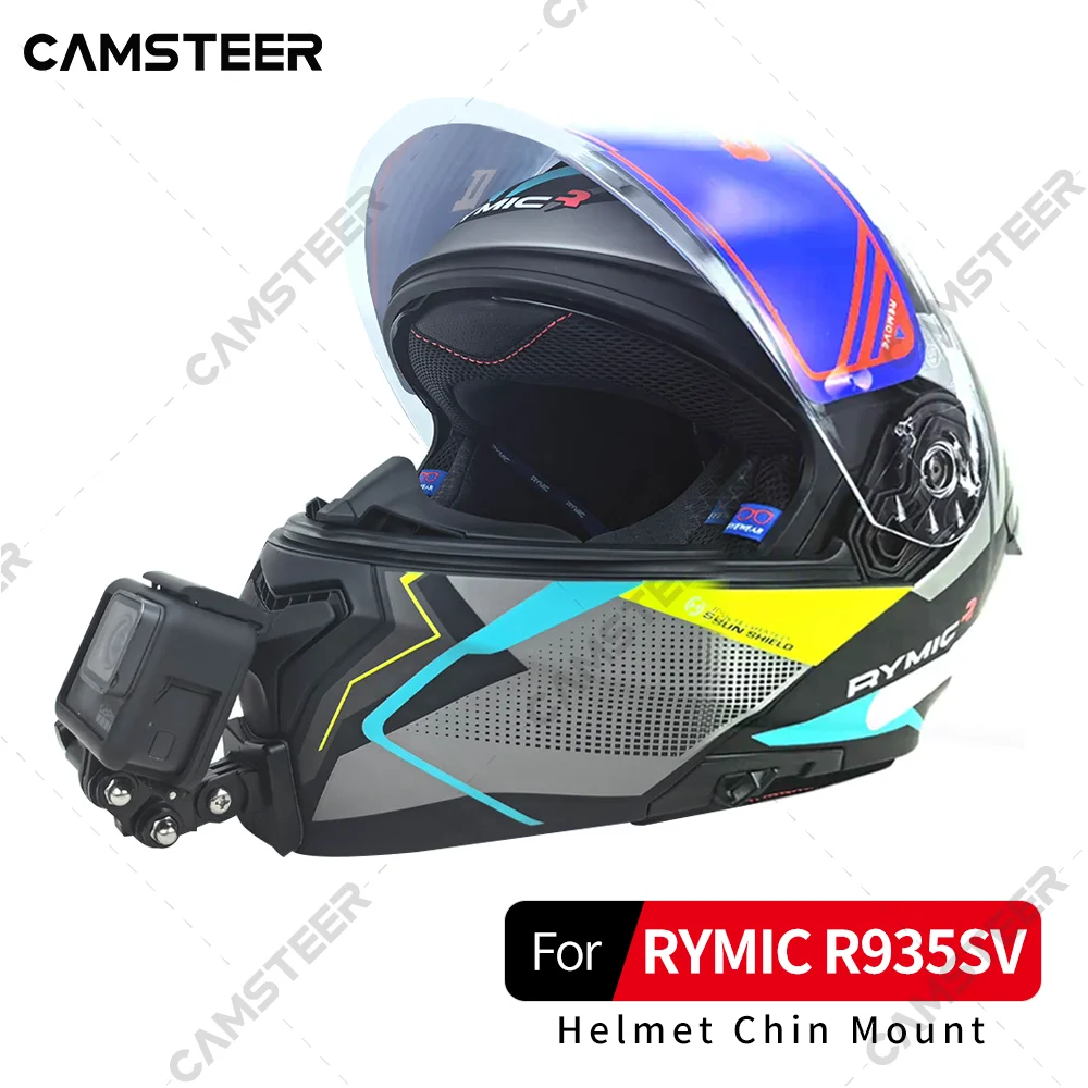 Алюминиевое Крепление для шлема RYMIC R935SV GoPro Hero 12 11 10 9 Insta360 X4 X3 Ace pro DJI Action 5 4