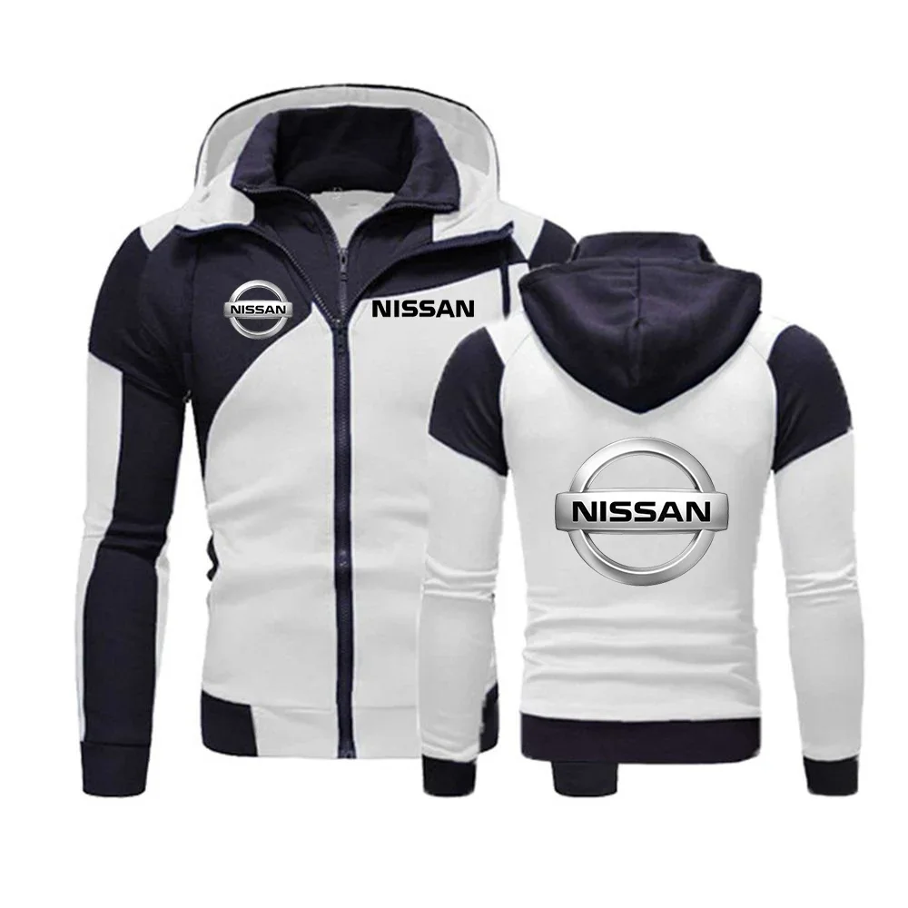 

Unisex NISSAN Jacket Men Sweatshirt Hoody Spring Autumn Fleece Cotton Zipper Hoodies Harajuku Male Clothing