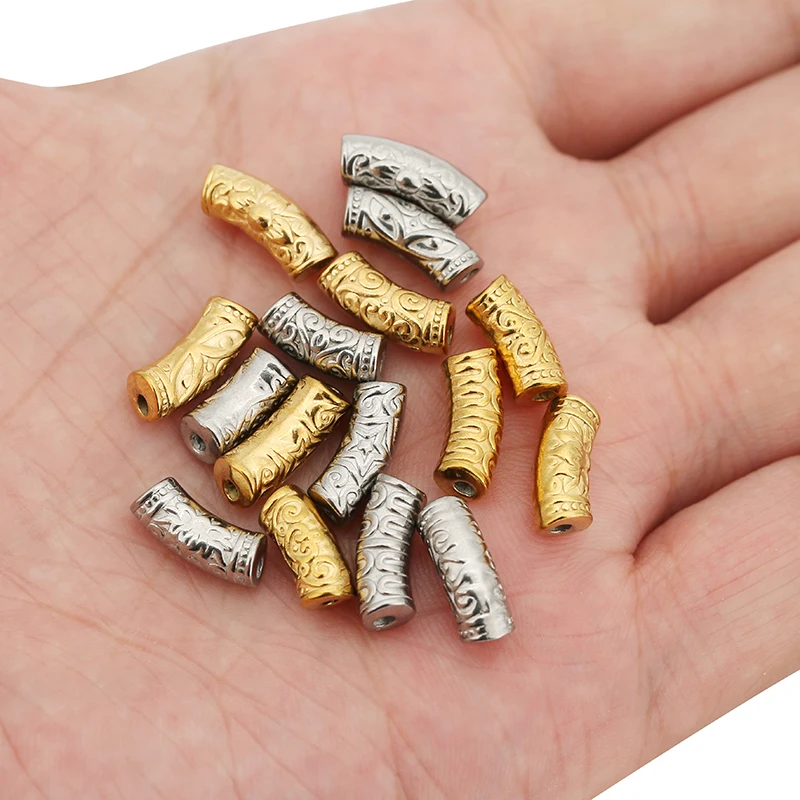 Водонепроницаемые теемы из нержавеющей стали с PVD-золотой 5 шт