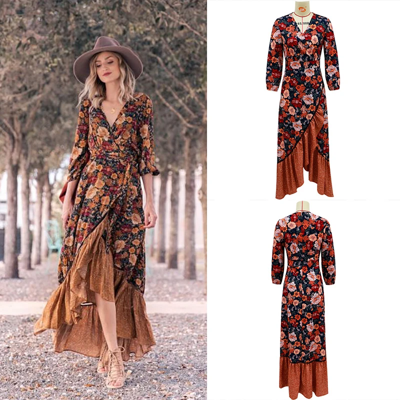 

Сексуальная женская модель 2022, Весенняя женская вечерняя одежда для выпускного вечера, женская элегантная одежда в готическом стиле с длин...