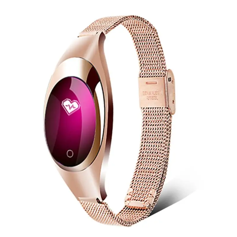 

Smart Watch Heart Rate Monitor Watch Pedometer Monitor Smart Band Bracelet (Golden)