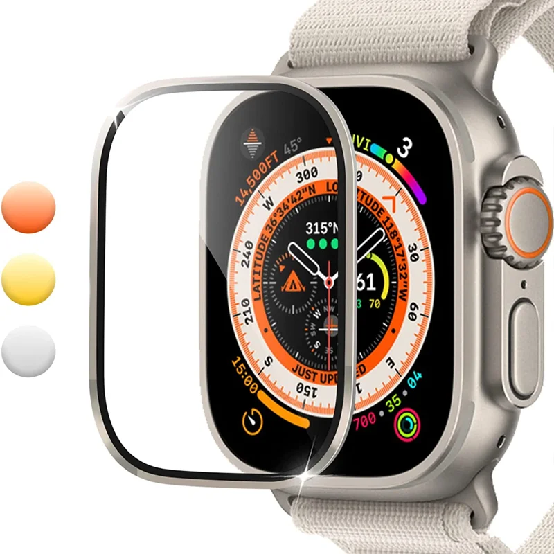 Защитная пленка из закаленного стекла для Apple Watch Ultra 49 мм прочный устойчивый к