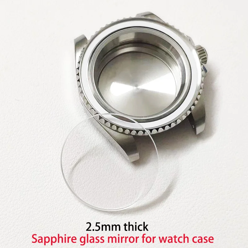 Sapphire Watch Glass Mirror 2.5mm Thick Round Flat Transparent Glass 27mm to 40.5mm Diameter Watch Case Repair Tool Parts