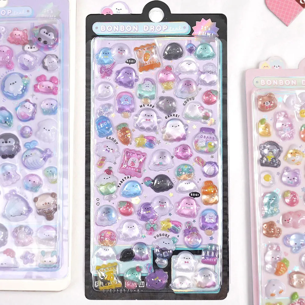 3D-наклейка с бриллиантами и драгоценными камнями