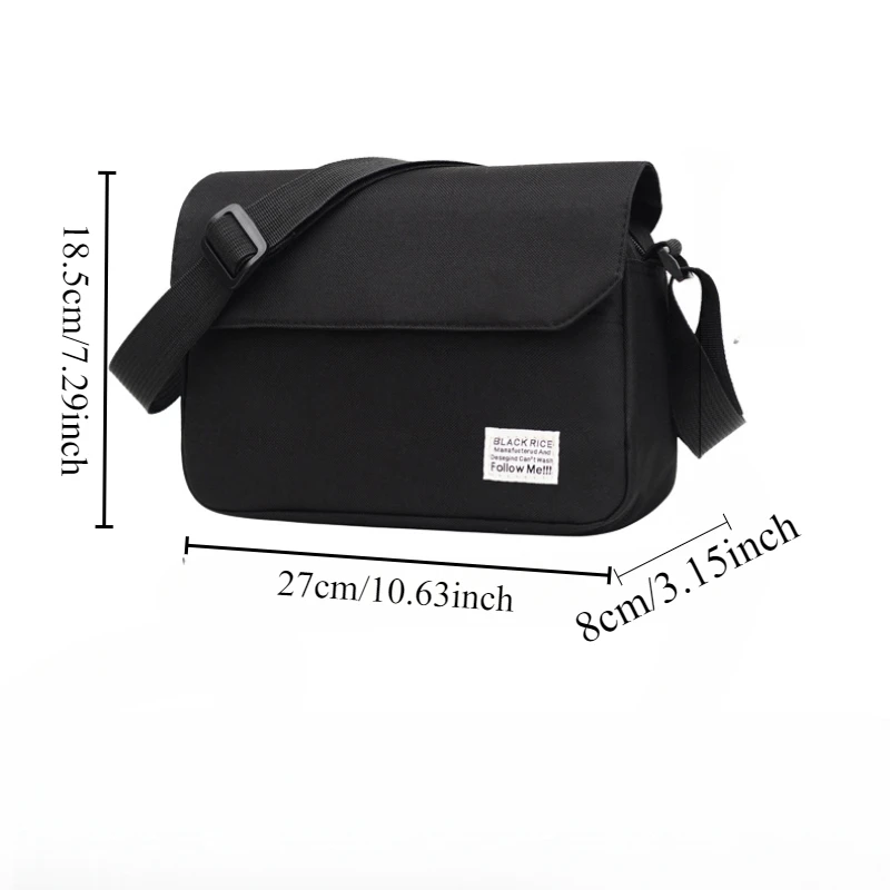 Вместительные Многослойные водонепроницаемые сумки на одно плечо из ткани