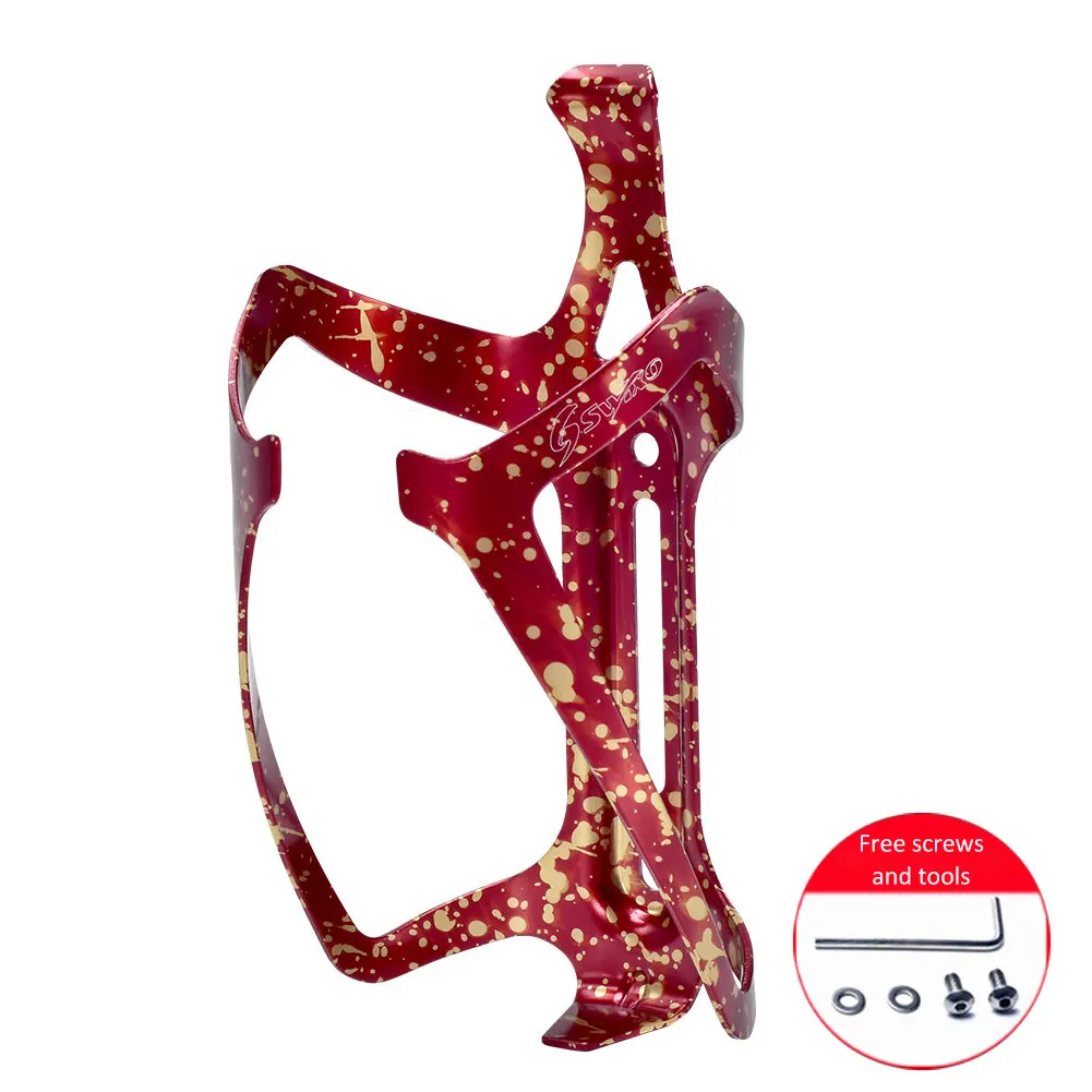 Легкая установка, универсальный портативный держатель для велосипедной бутылки с винтами, практичный держатель для велосипедной бутылки, ...