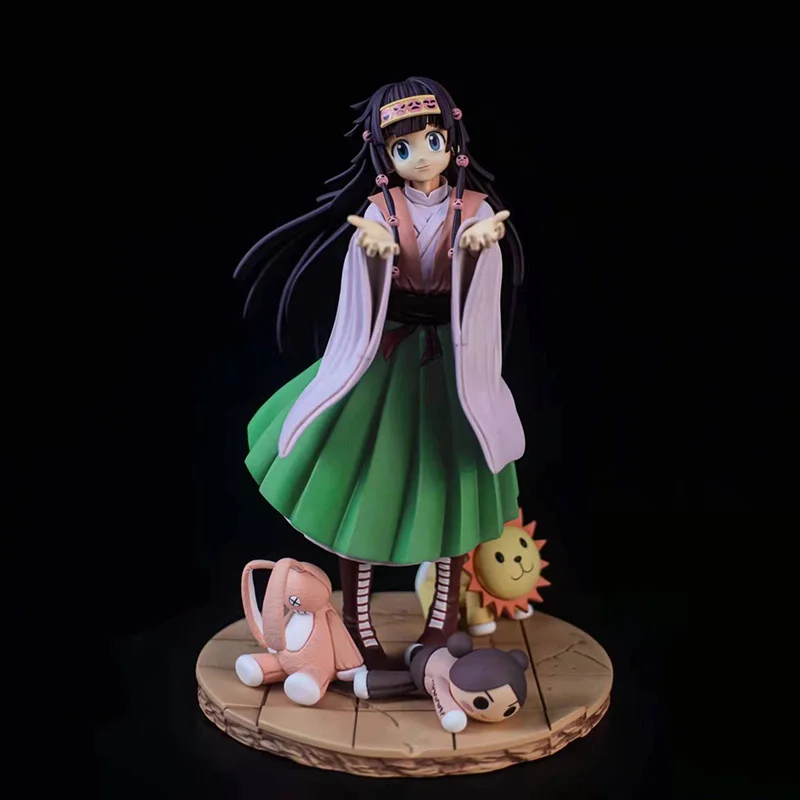 

1/6 Hunter Fan Hunter × Hunter GK Kurapika Alluka Zoldyck фигурка Аниме ПВХ экшн-фигурка Коллекционная модель игрушки куклы Подарки для детей