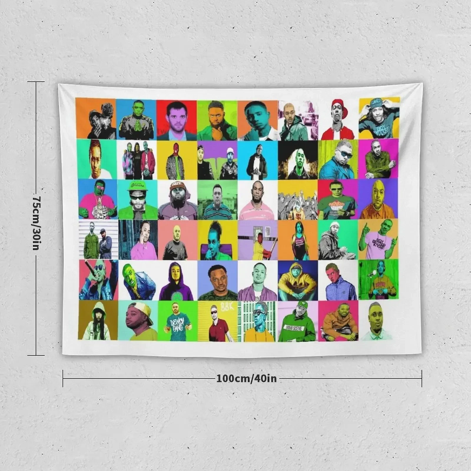 Плакат Grime штормзиплакат плакат Уилли Кано гобелен украшение комнаты в