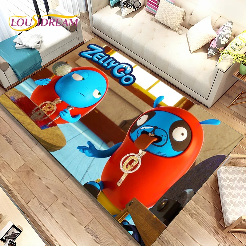 

3dмультяшный ковер для детской комнаты, ковер для кухни, коврик для спальни, напольное украшение, ковер для гостиной, противоскользящий кове...