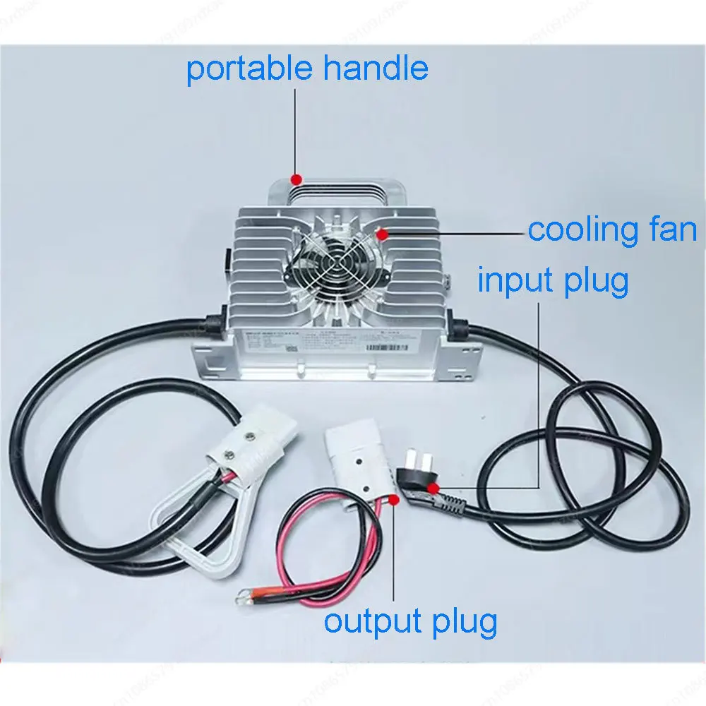 Водонепроницаемое зарядное устройство IP67 24V40A 48V30A 48V35A 60V30A 72V25A 72V30A для