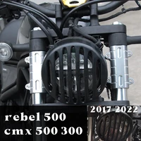 mtkracing for honda rebel 500 cmx 500 300 rebel 500 2017 2022 grille headlight cover headlight protection cover