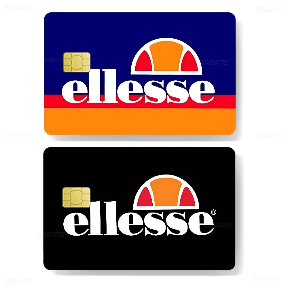 Фото Наклейки-пленки E-Ellesse Logo 2024 с аниме-дизайном для больших кредитных и дебетовых карт (передняя сторона) №5