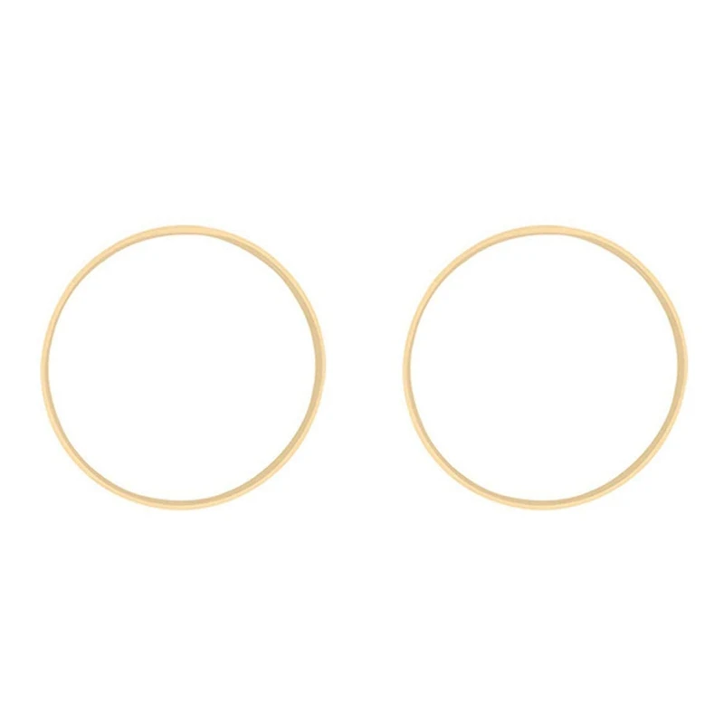 

2X бамбуковые кольца мечты, деревянные круглые кольца «Ловец», обруч «сделай сам» для цветочного венка, дома, сада, растений, декор 26 см и 23 см