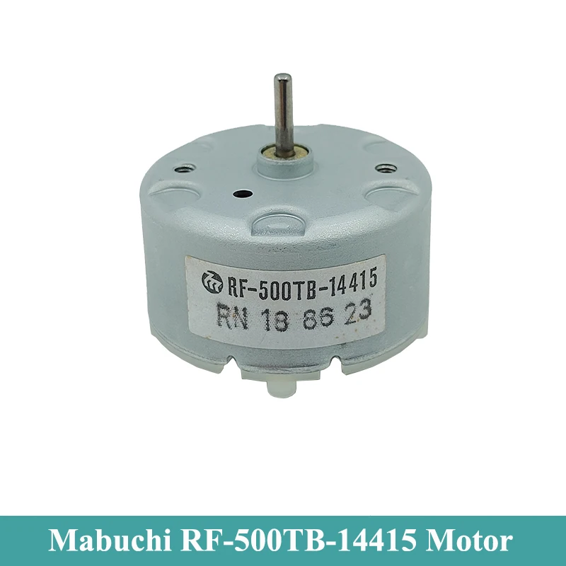 

Mabuchi RF-500TB-14415 Mini 32mm Round Spindle Motor DC 3V 5V 6V 3700RPM Precious Metal Brush Micro 500 Motor DIY CD DVD Player