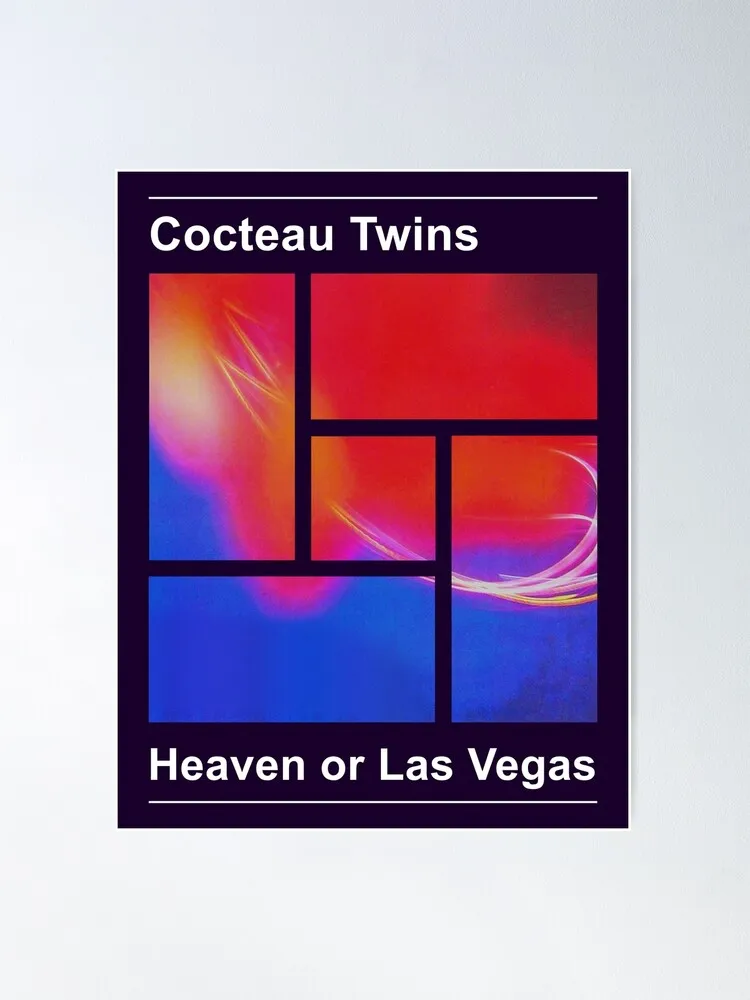 

Heaven Or Las Vegas Poster Printed Canvas Posters Wall Art Home Office Decor