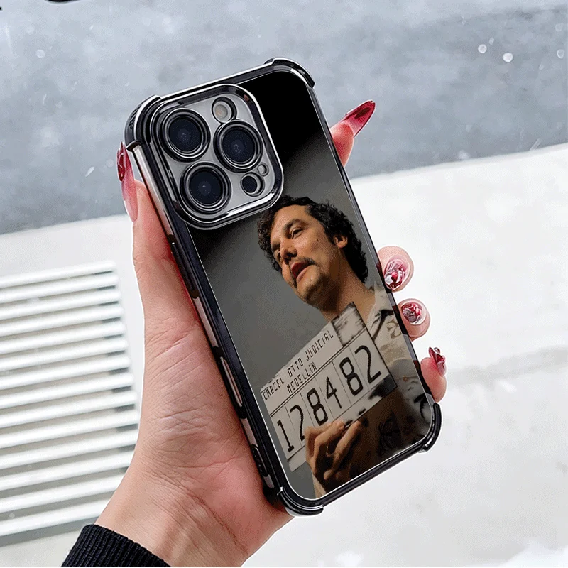 Фото Чехол для телефона с покрытием Narcos Pablo Escobar для Xiaomi Poco X6 X7 X8 Pro Max X5 X3 M8 M7 M5S Redmi 15C 15 14C 13C 17T 15T 14T F8 Ult №5