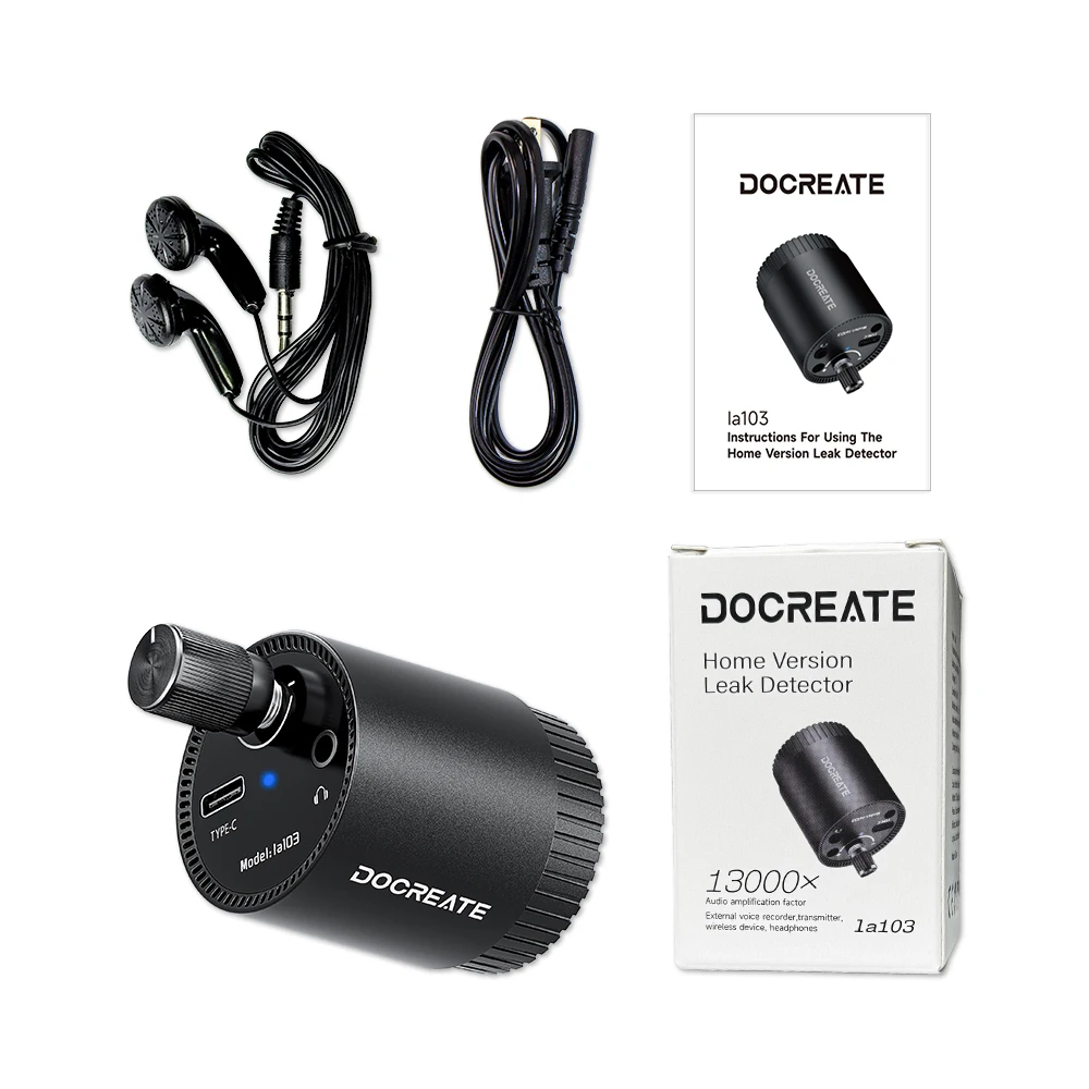 Gaqqee Портативный детектор утечек