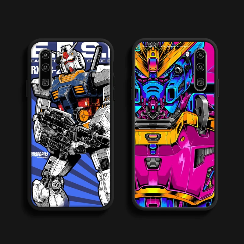

GUNDAM EVA Cartoon Phone Cases For Huawei Honor P30 P40 Pro P30 Pro Honor 8X V9 10i 10X Lite 9A Cases Back Cover Soft TPU Funda