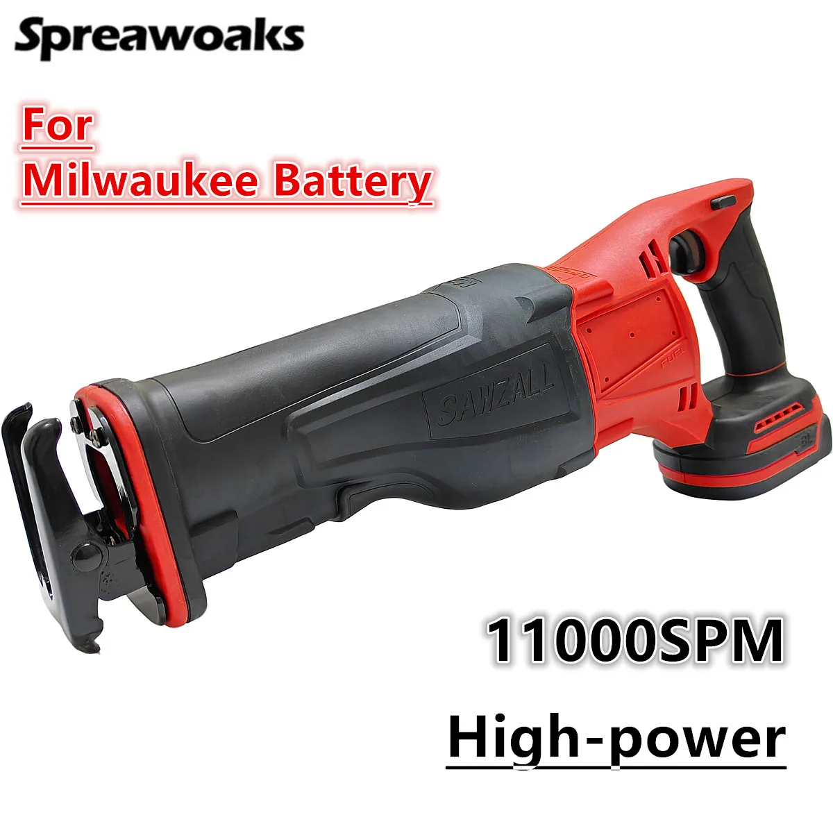 

Аккумуляторная сабельная пила Spreawoaks для Milwaukee 18 В