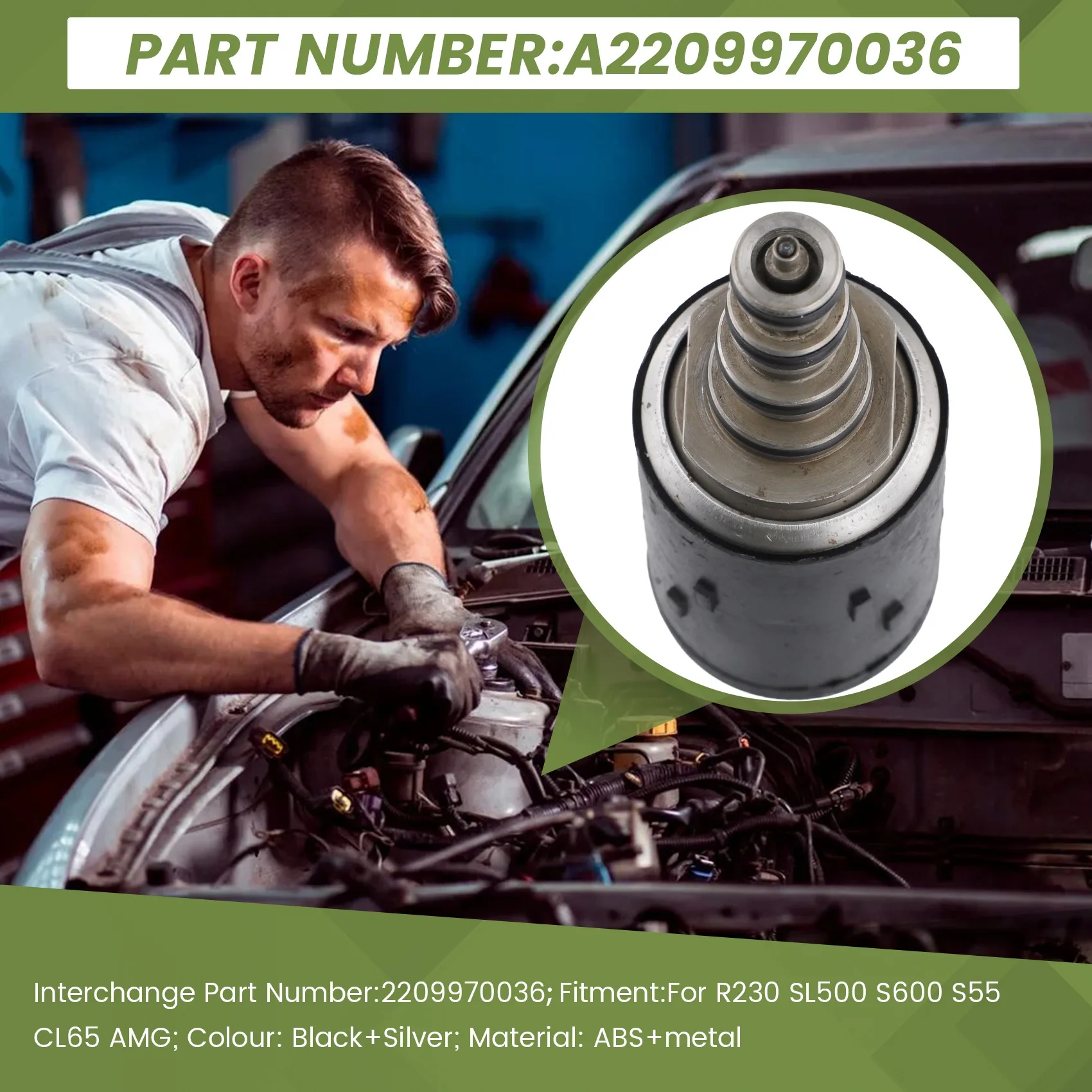 Блок электромагнитных клапанов подвески ABC для Mercedes Benz SL500 CL55 R230