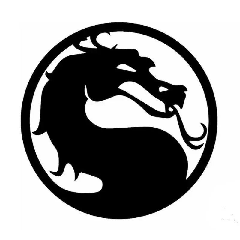 

Древняя китайская мифология, автомобильная наклейка с драконом для бампера, мотоцикла, двери, ноутбука, каяка, водостойкая виниловая наклейка, 15 см, ПВХ KK